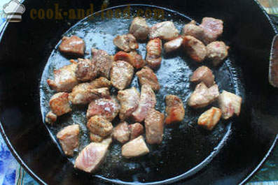 Rezept Kohl mit Fleisch und Bohnen
