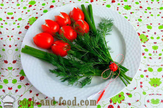Feierliche Zusammensetzung Tomato - Tulpen