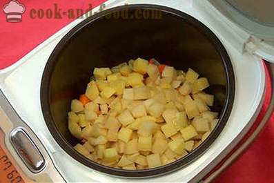 Wie Kartoffelsuppe in multivarka kochen