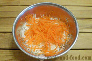 Vitamin-Salat von Kohl und Karotten