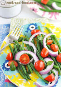 Salat mit grünen Bohnen