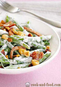 Salat mit grünen Bohnen