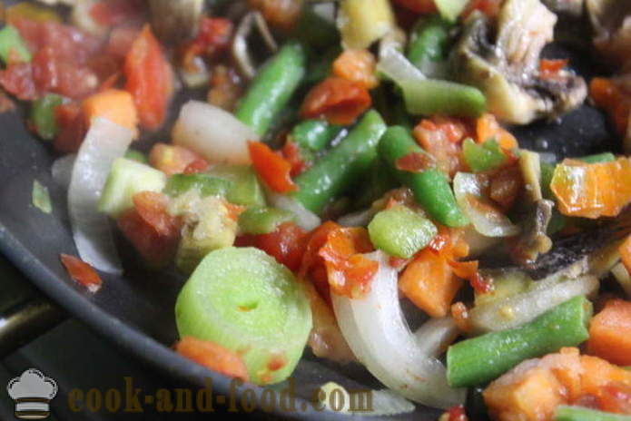 Suppe mit Krabben-Sticks und Gemüse - wie mit Krabben-Sticks, um zu kochen, ein Schritt für Schritt Rezept Fotos m