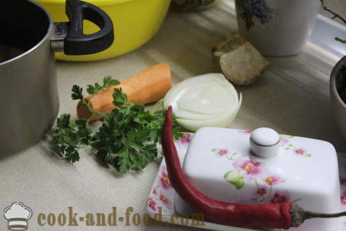 Nudelsuppe mit Huhn und Kartoffeln - wie man eine köstliche Kartoffelsuppe mit Nudeln vorzubereiten und Huhn, mit einem Schritt für Schritt Rezept Fotos