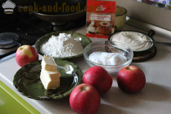 Tsvetaeva Apfelkuchen Rezept ist ein klassischer rundenbasiertes Tsvetaeva Kuchen mit Foto
