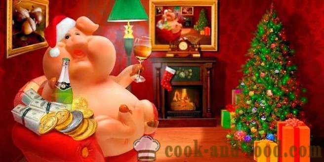 Weihnachten Cocktails und Drinks in dem 2019 Jahr des Schweins - welche Getränke trinken an Silvester 2019 Silvester Rezepte: alkoholischer und alkohol für Kinder und schwangeren