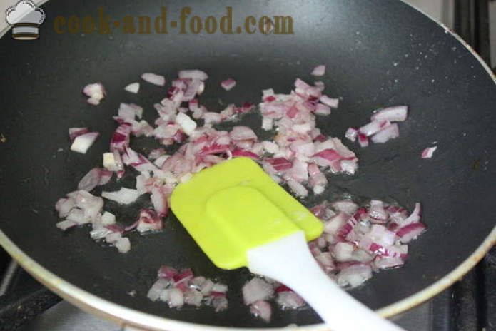 Roter-Bete-Salat mit Pflaumen - wie einen Salat aus Rüben in dem Ofen und Pflaumen gebraten vorzubereiten, einen Schritt für Schritt Rezept Fotos