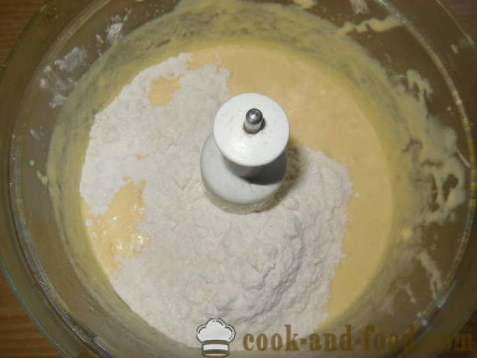 Einfache Cupcake auf Kondensmilch in dem Ofen - wie kleine Kuchen auf Kondensmilch backen, Schritt für Schritt Rezept Fotos