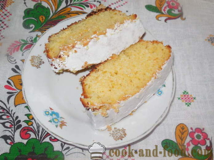 Einfache Cupcake auf Mayonnaise und saurer Sahne - wie man einen Kuchen ohne Butter backen, einen Schritt für Schritt Rezept Fotos