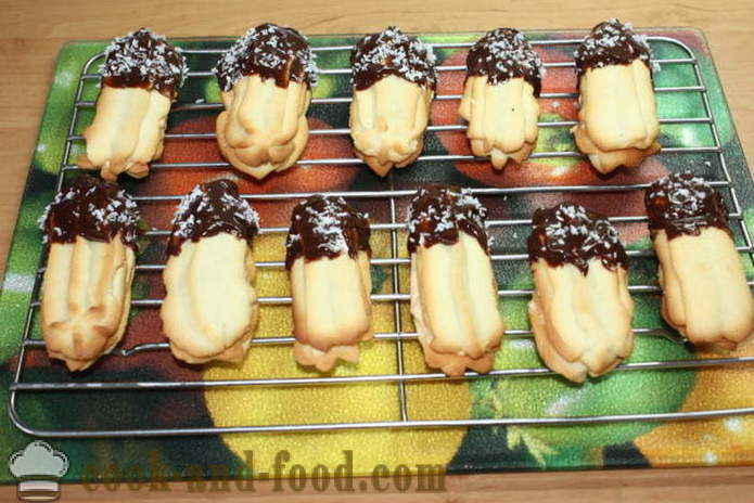 Butterkeks geklebt Füllung - wie Kekse mit Füllung zu kochen, Schritt für Schritt Rezept Fotos