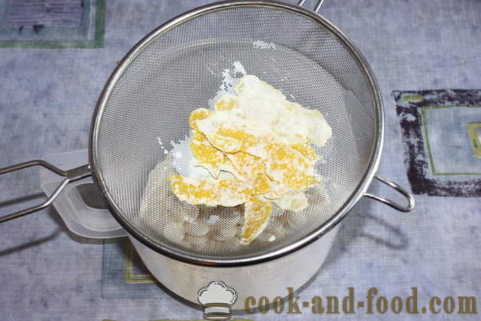 Almond Französisch Gebäck Pasta - wie man einen Kuchen von Pasta für Schritt Rezept Fotos zu Hause, Schritt machen