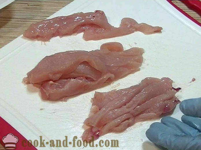 Hähnchenbrust in der chinesischen Sojasauce - wie Huhn in einem chinesischen Sauce zu kochen, ein Schritt für Schritt Rezept Fotos