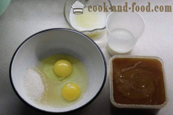 Einfache Honigkuchen mit Ingwer - wie in dem Ofen einen Kuchen mit Honig und Ingwer zu kochen, mit einem Schritt für Schritt Rezept Fotos