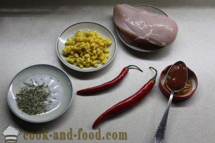 Huhn in Chinesisch süß-saurer Sauce - wie ein Huhn in Chinesisch zu kochen, einen Schritt für Schritt Rezept Fotos