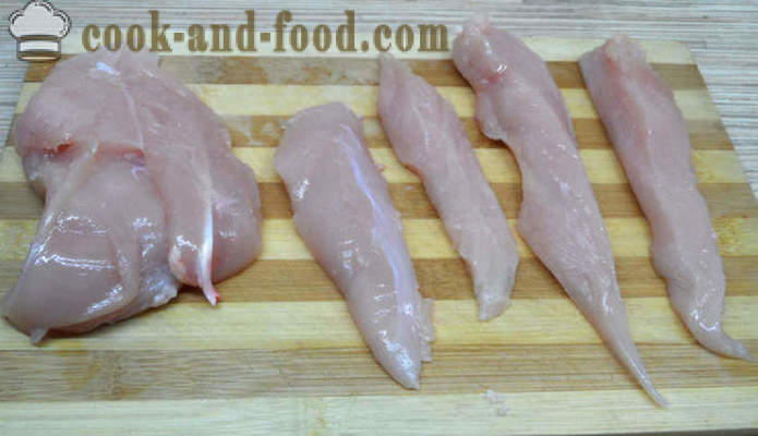 Köstliches Huhn mit Sesam und Sojasauce - sowohl leckere Hähnchen in dem Ofen zu kochen, mit einem Schritt für Schritt Rezept Fotos