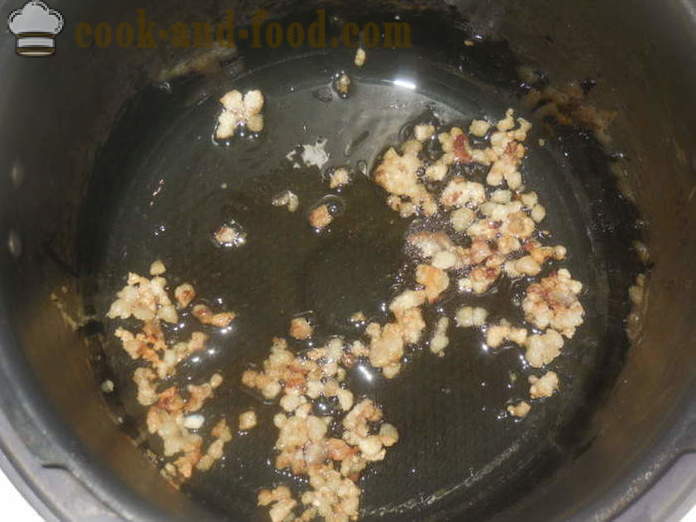 Couscous mit Lamm in multivarka - wie Couscous in multivarka mit Fleisch zu kochen, einen Schritt für Schritt Rezept Fotos