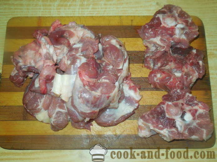 Couscous mit Lamm in multivarka - wie Couscous in multivarka mit Fleisch zu kochen, einen Schritt für Schritt Rezept Fotos