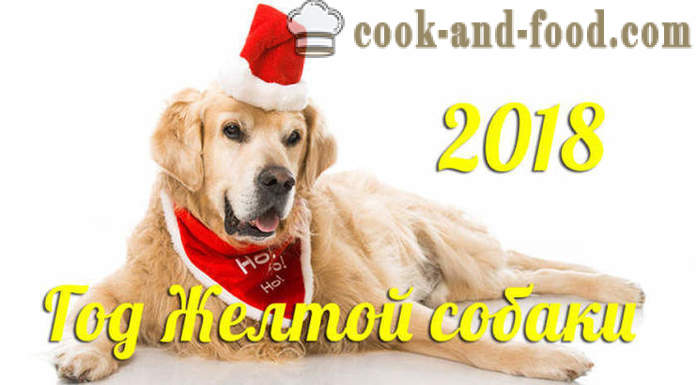 Einfache und leckere Rezepte für das neue Jahr 2018 mit einem Foto - was für das neue Jahr 2018 Jahr des Hundes kochen