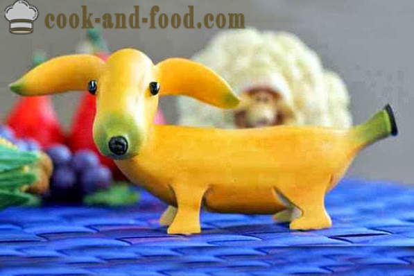 Einfache Ideen des neuen Jahres Dekorationen auf das Jahr der Yellow Earth Hunde auf dem östlichen Kalender, mit Foto