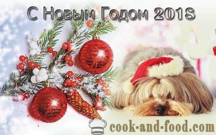 Die besten virtuellen Postkarten für das neue Jahr 2018 - Jahr des Hundes