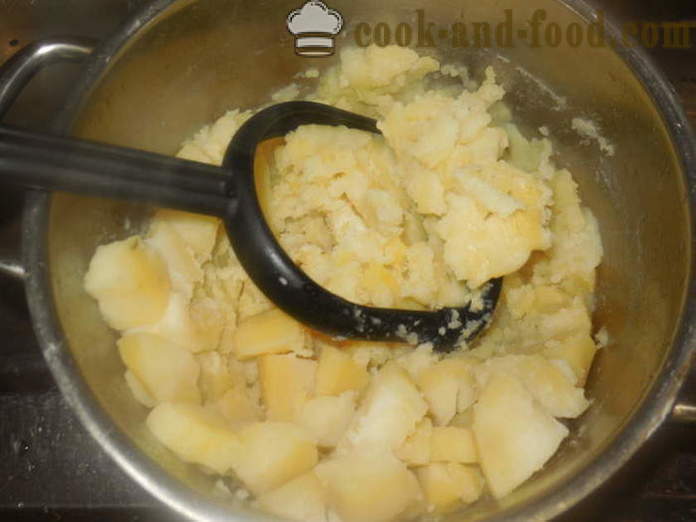 Faulste Knödel mit Kartoffeln - wie faul Knödel mit Kartoffeln zu machen, Schritt für Schritt Rezept Fotos
