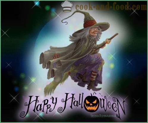 Scary Halloween-Karten mit Nachmittag - Bilder und Postkarten für Halloween kostenlos