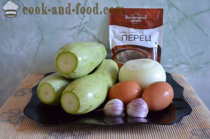 Einfache Beignets von Zucchini oder Zucchini - wie Squash fritters zu kochen, einen Schritt für Schritt Rezept Fotos