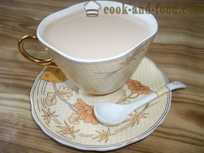 Klassische Masala Tee mit Milch und Gewürzen - wie Tee zu machen, chai mit Milch, eine Schritt für Schritt Rezept Fotos