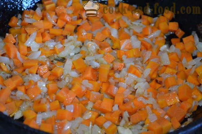 Gemüseeintopf mit Kartoffeln und Zucchini - wie Gemüse-Eintopf kochen mit Kartoffeln, Zucchini, Auberginen und Blumenkohl, Schritt für Schritt Rezept Fotos