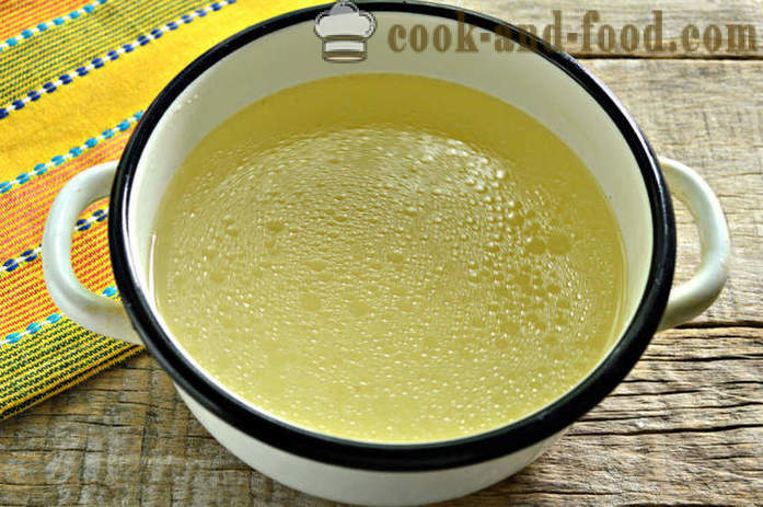Haltama Suppe oder Knödel mit Lamm und Brühe - als Koch köstlich Hammel-Suppe, ein Schritt für Schritt Rezept Fotos
