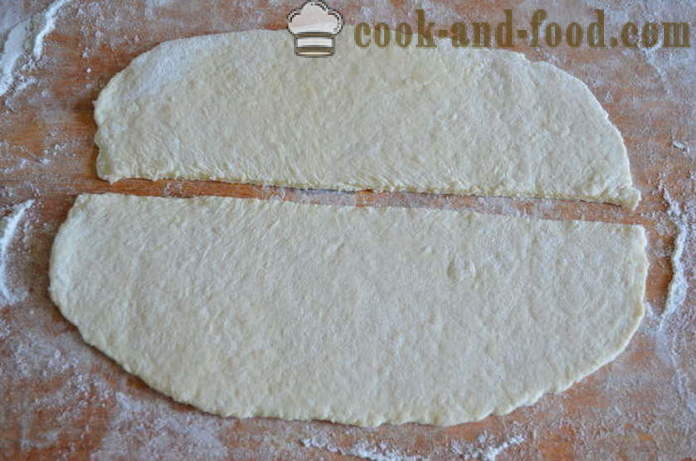 Kirschkuchen-Schnecke auf Kefir - wie man einen Kuchen mit Kirsch Schnecke zu kochen, einem Schritt für Schritt Rezept Fotos