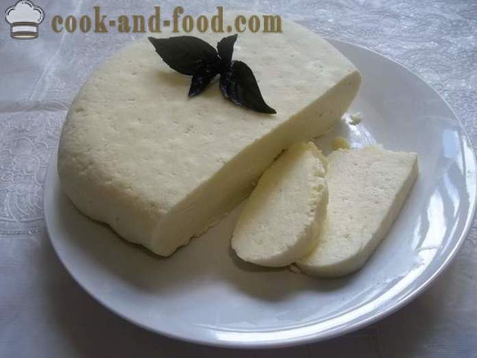 Käse Käse aus der Milch nach Hause - wie Käse zu Hause zu machen, Schritt für Schritt Rezept Fotos