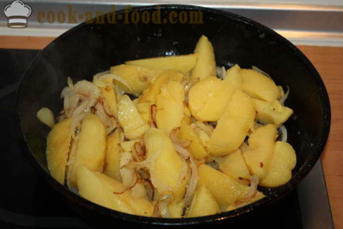 Lammkoteletts im Ofen mit Kartoffeln und Zwiebeln - wie man ein leckeres Lammkoteletts kochen, einen Schritt für Schritt Rezept Fotos