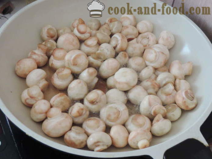 Pickle Pilze schnell - wie man kocht marinierte Pilze zu Hause, Schritt für Schritt Rezept Fotos