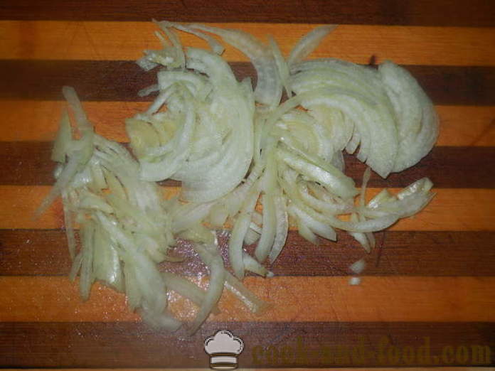 Vegetarisch Heringssalat mit Nori - wie Hering unter einem Pelzmantel mit Algen Nori zu kochen, ein Schritt für Schritt Rezept Fotos