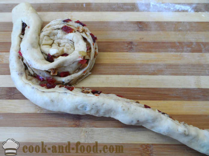 Schichtkuchen-kraffin Gebäck - wie man einen Kuchen-kraffin kalorienarm backen, Schritt für Schritt Rezept Fotos