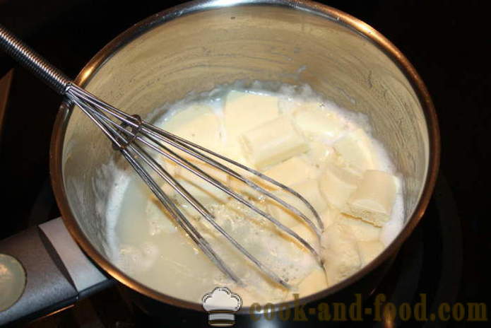 Curd Ostern mit Mohn und zheltinom - wie Ostern Hüttenkäse mit Mohn gestopft zu kochen, Schritt für Schritt Rezept Fotos