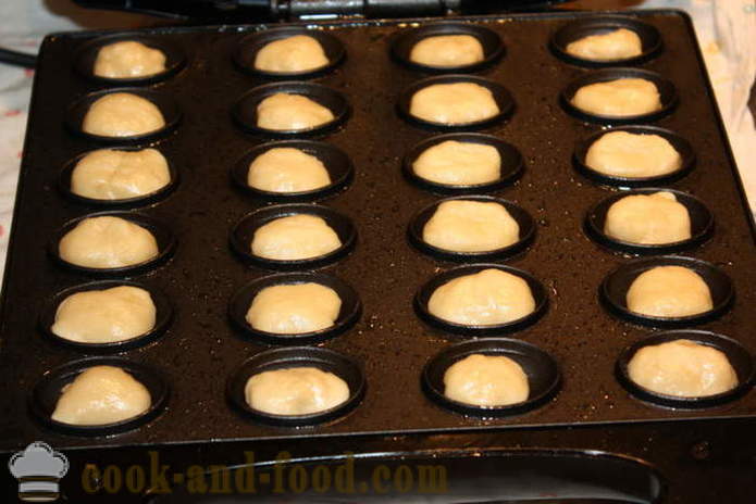 Cookies Nüsse als Kind - wie Cookies mit Kondensmilch Nüssen zu machen, altem Schritt für Schritt Rezept Fotos