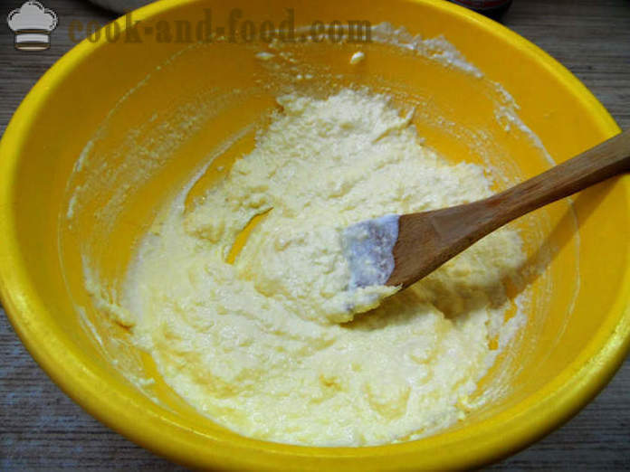 Süße saure Sahne Bagels mit Marmelade - wie für Schritt Rezept Fotos zu Hause, Schritt Bagels mit saurer Sahne zum Kochen
