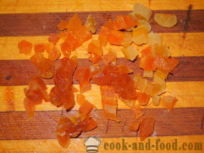 Faul Käsekuchen aus dem Laib mit Käse, getrockneten Aprikosen und Kiwis - wie ein faulen backen Käsekuchen mit Quark, Schritt für Schritt Rezept Fotos