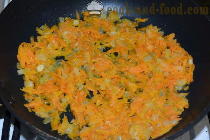 Köstliche Auflauf der Leber mit Reis - wie Leber Auflauf im Ofen zu kochen, mit einem Schritt für Schritt Rezept Fotos