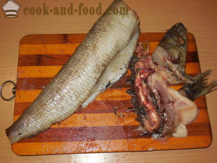 Delicious gefüllte Fisch - wie man kocht gefüllten zerkleinertem Fisch und Reis, mit einem Schritt für Schritt Rezept Fotos
