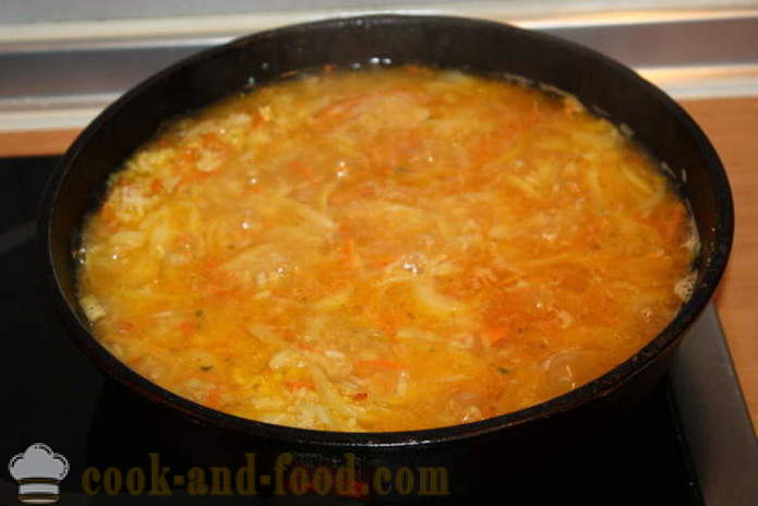Köstliche Beilage Reis mit Karotten, Zwiebeln und Knoblauch - wie man eine köstliche Beilage Reis zu kochen, einen Schritt für Schritt Rezept Fotos
