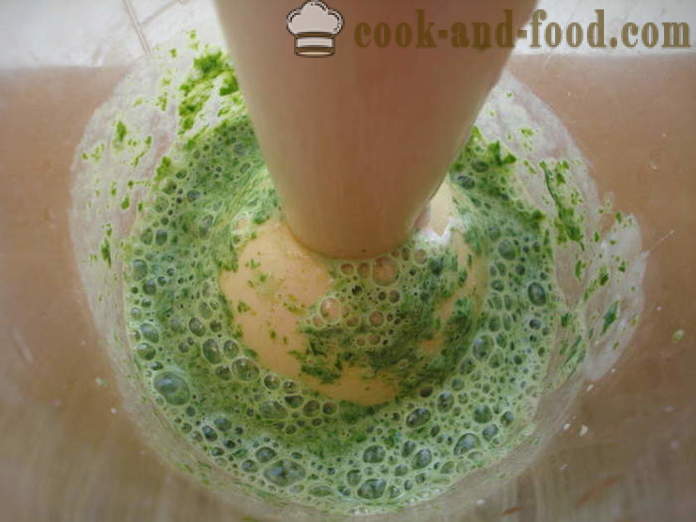 Teig für Knödel in dem Joghurt und Spinat gedünstet - wie der Teig gedämpft Knödel vorbereiten, mit einem Schritt für Schritt Rezept Fotos