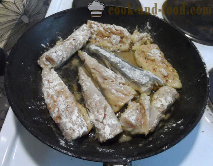 Makrele gebraten in Teriyaki-Sauce in einem Topf - wie köstlich gebratene Makrele zu kochen, Schritt für Schritt Rezept Fotos