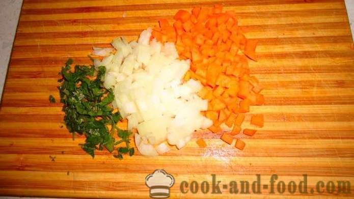 Kaninchensuppe mit Kartoffeln - wie köstliche Suppe kochen von einem Kaninchen, einen Schritt für Schritt Rezept Fotos