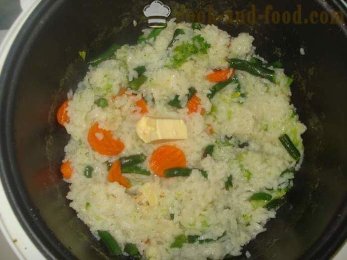 Reis mit Gemüse in multivarka - wie Reis in multivarka mit Gemüse zu kochen, Schritt für Schritt Rezept Fotos