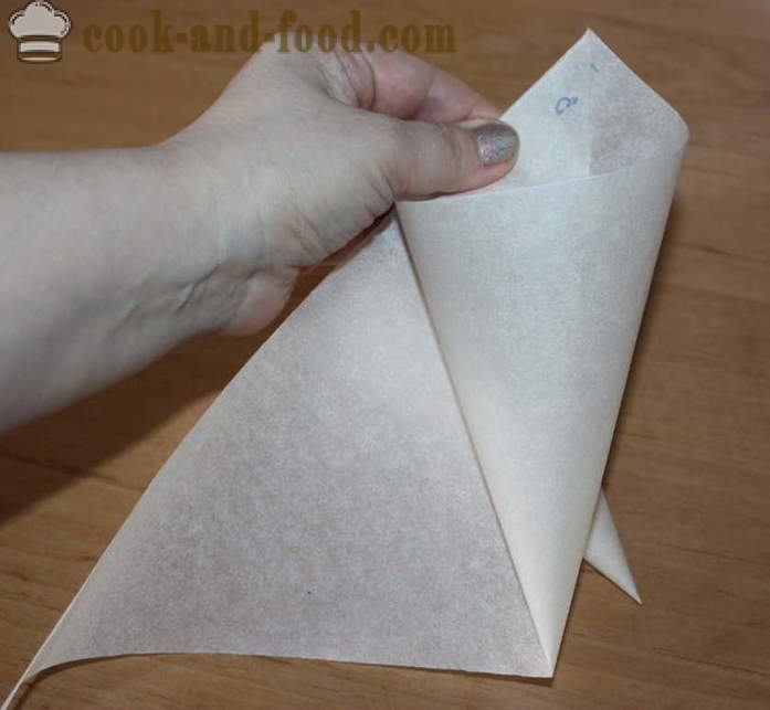 Wie man einen Spritzbeutel zu Hause mit seinen eigenen Händen aus Papier machen