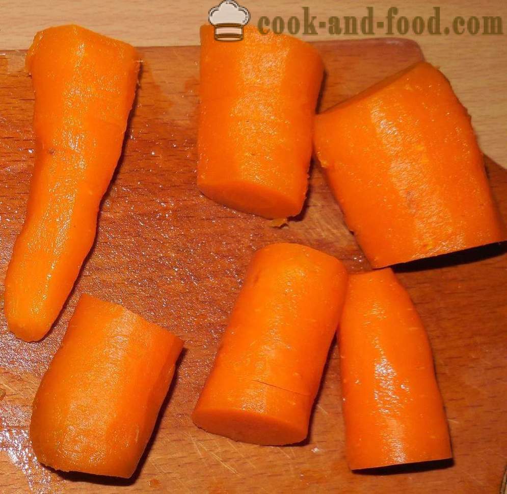 Klassischer Pate Hering mit geschmolzenem Käse und Karotten - wie Foie Hering zu Hause, Schritt für Schritt Rezept Fotos kochen