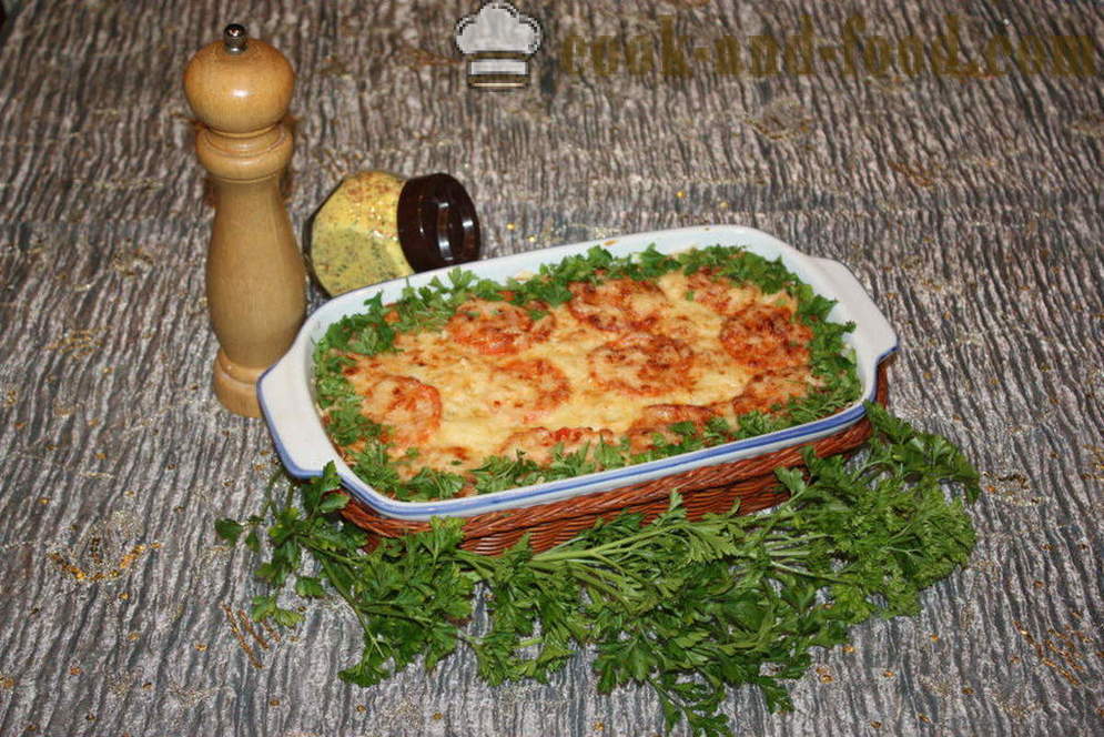 Fleisch-Auflauf mit Zucchini und Tomaten - wie Fleisch Auflauf im Ofen zu kochen, mit einem Schritt für Schritt Rezept Fotos